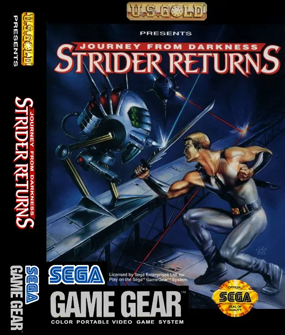 Journey from Darkness: Strider Returns box art