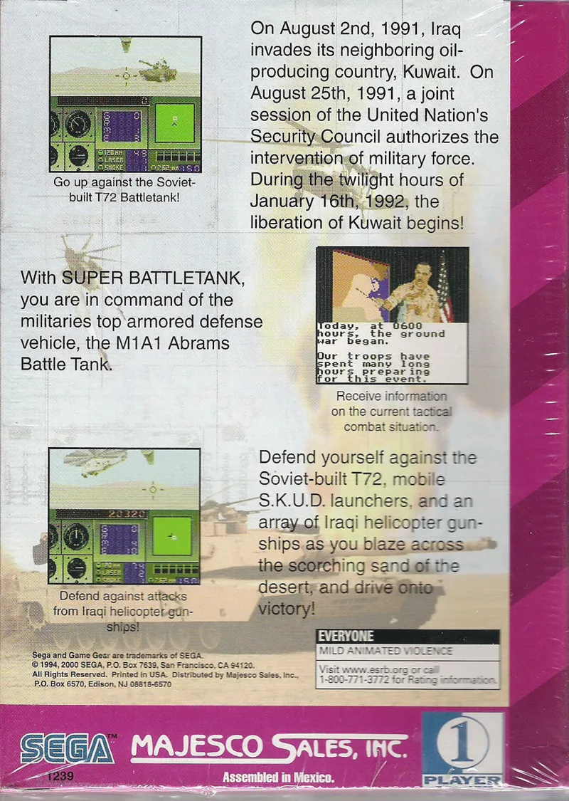 Super Battletank box back