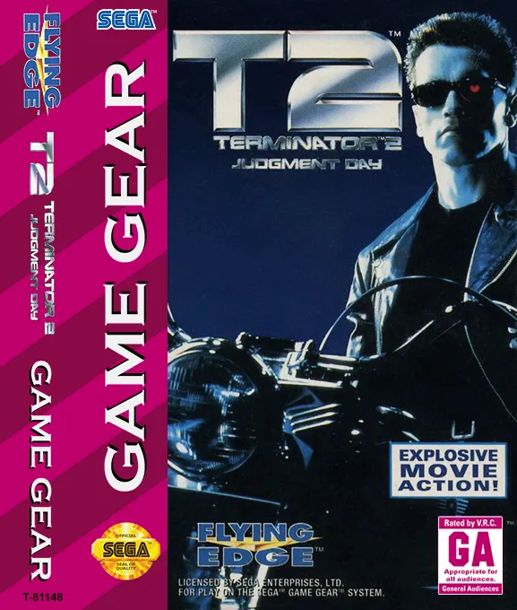 Terminator 2: Judgment Day box art