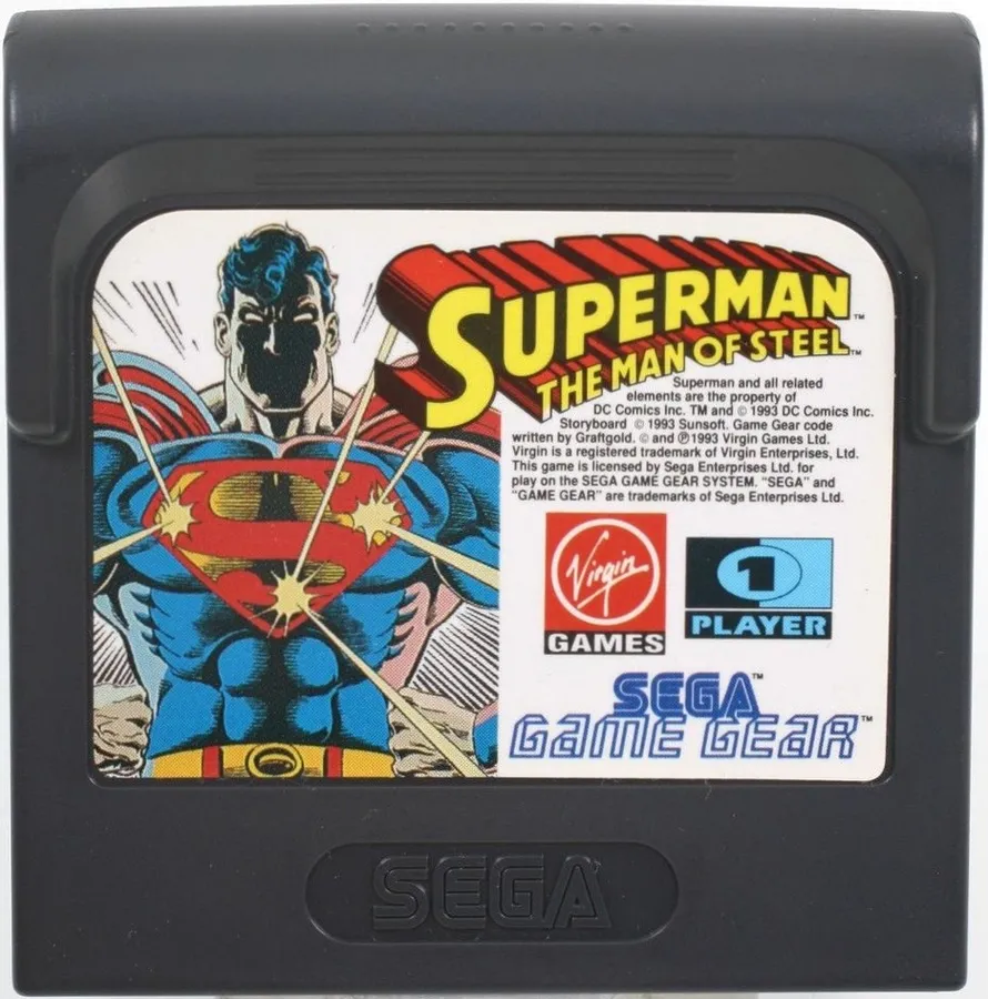 Superman: The Man of Steel cart