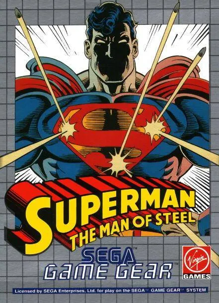 Superman: The Man of Steel box art