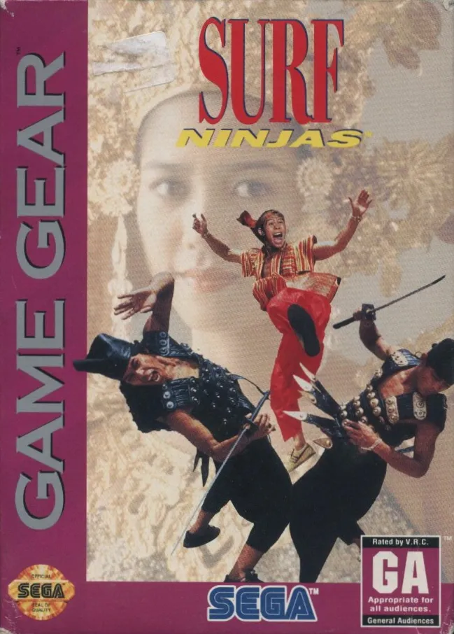 Surf Ninjas box art