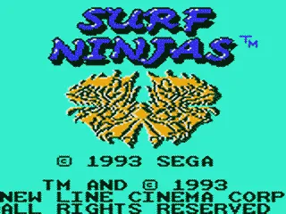 Surf Ninjas screenshot