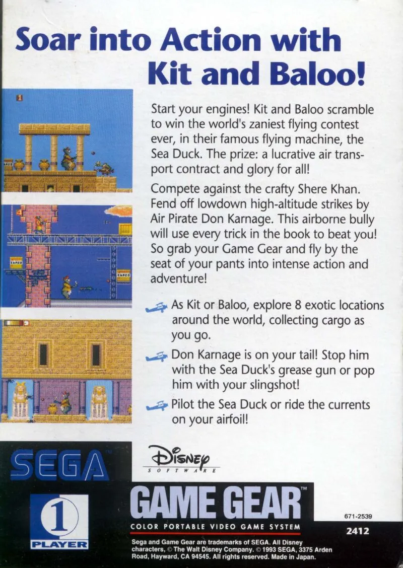 TaleSpin box back