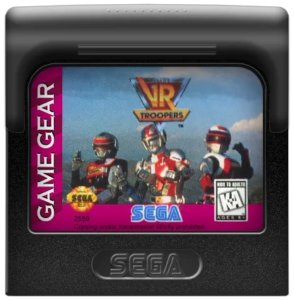 VR Troopers cart