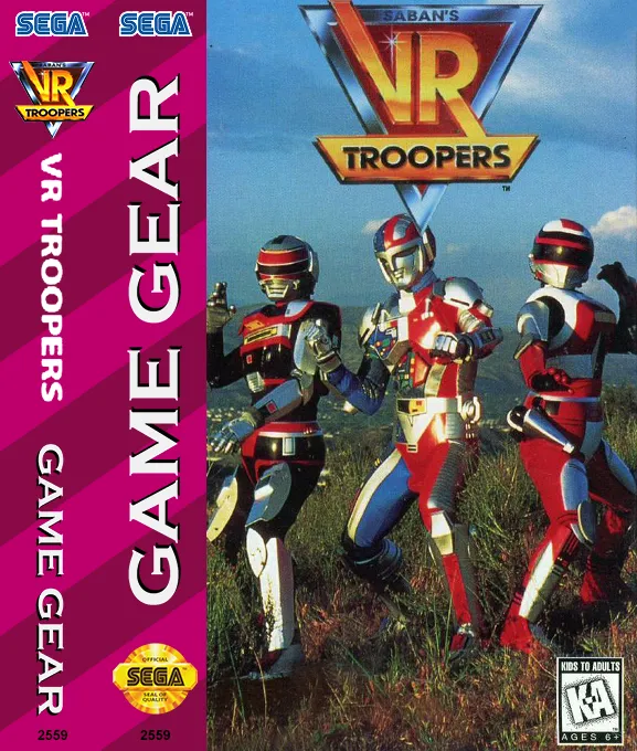 VR Troopers box art