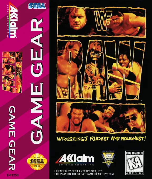 WWF Raw box art