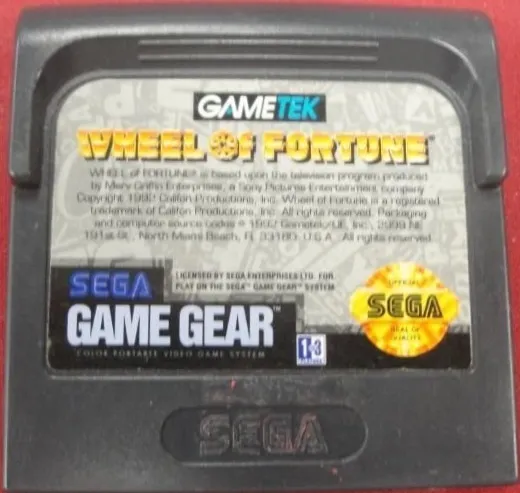 Wheel of Fortune cart