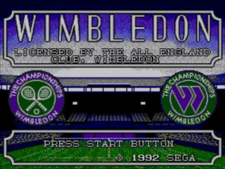 Wimbledon Tennis screenshot