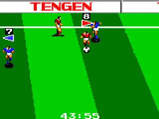 Tengen World Cup Soccer screenshot