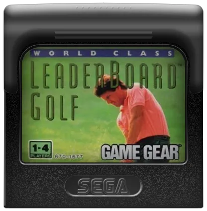 World Class Leaderboard Golf cart