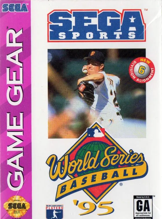 World Series Baseball '95 box art