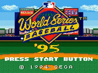 World Series Baseball '95 screenshot
