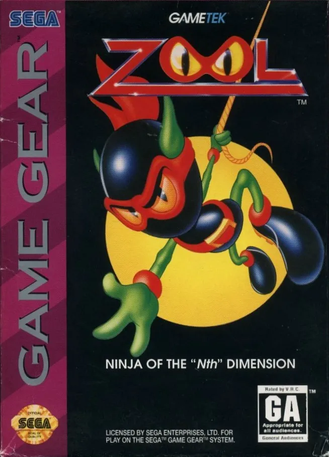 Zool: Ninja of the "Nth" Dimension box art