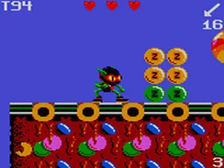 Backdrop artwork for Zool: Ninja of the "Nth" Dimension