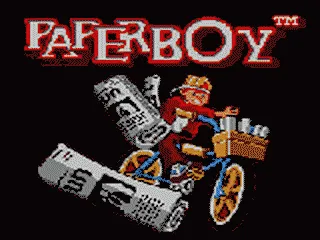 Paperboy screenshot
