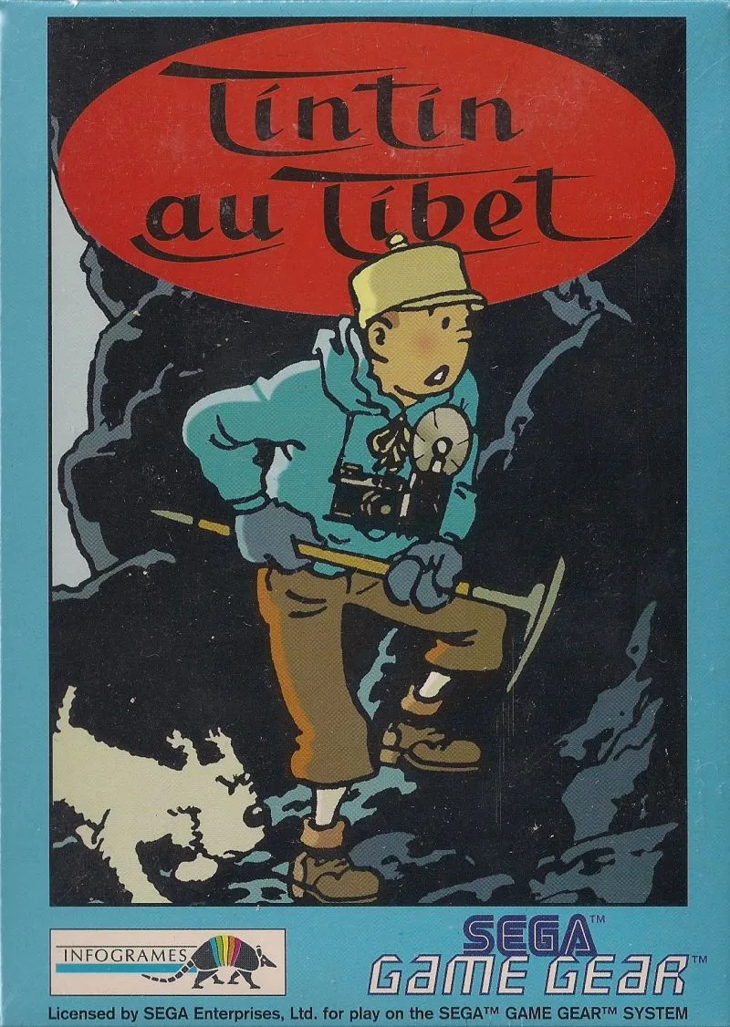 Tintin in Tibet box art