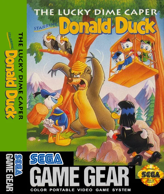 The Lucky Dime Caper Starring Donald Duck box art