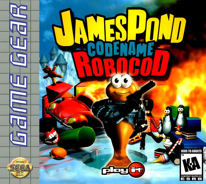 James Pond II: Codename RoboCod box art