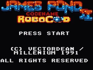 James Pond II: Codename RoboCod screenshot