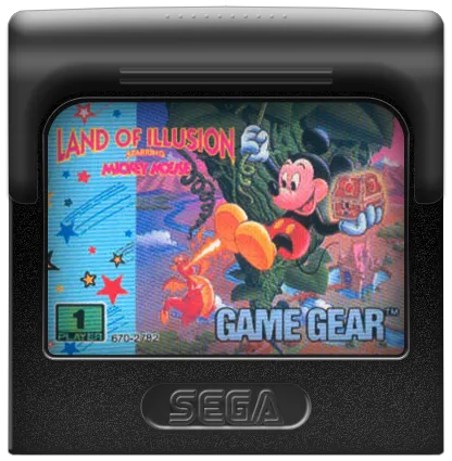 Land of Illusion Starring Mickey Mouse cart