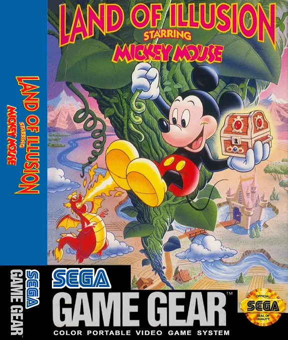 Land of Illusion Starring Mickey Mouse box art