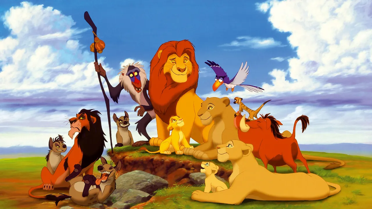 Backdrop artwork for The Lion King