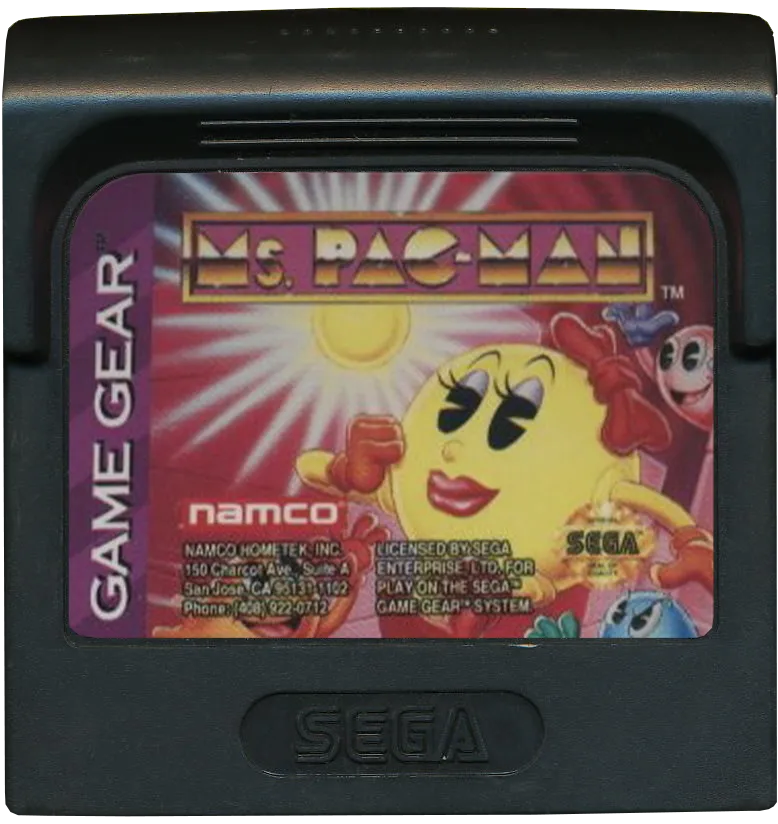 Ms. Pac-Man cart