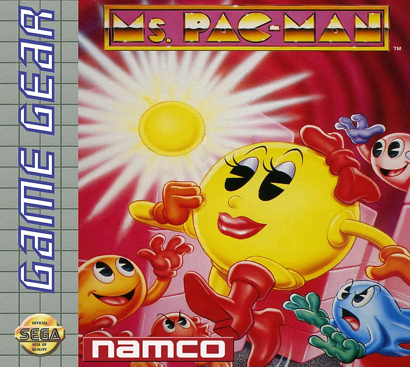 Ms. Pac-Man box art