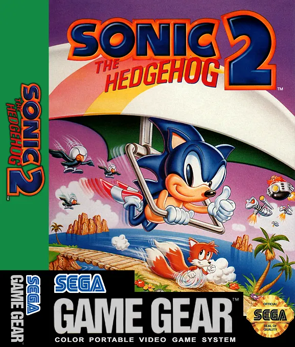 Sonic the Hedgehog 2 box art