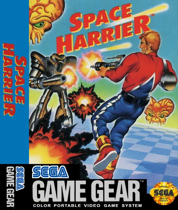 Space Harrier box art