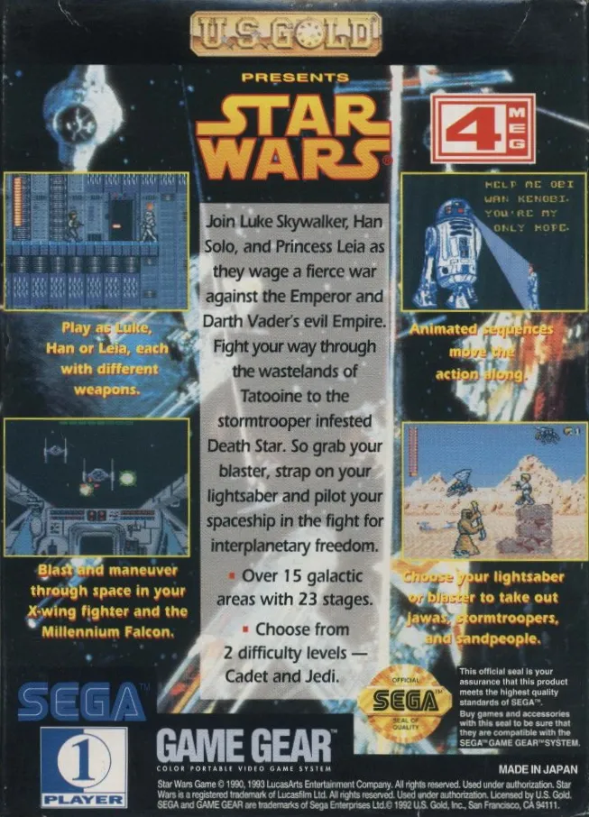Star Wars box back