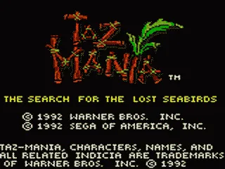 Taz-Mania screenshot