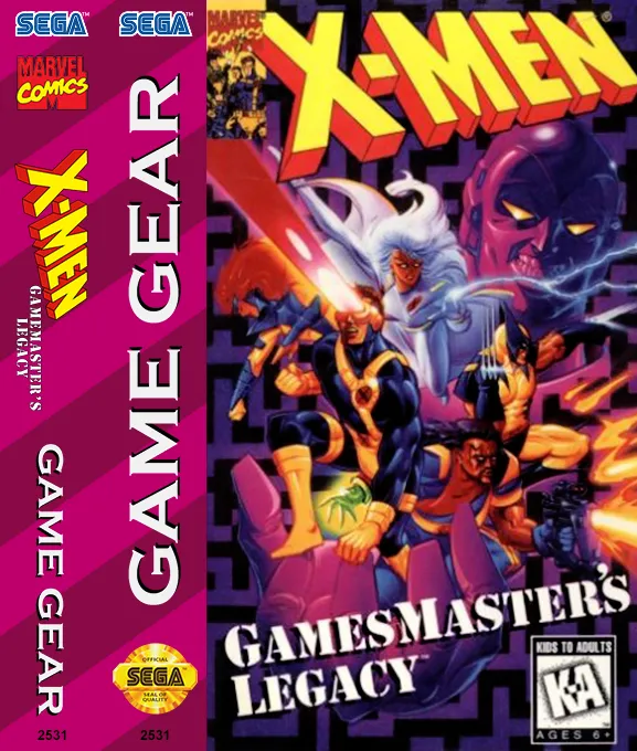 X-Men: GamesMaster's Legacy box art