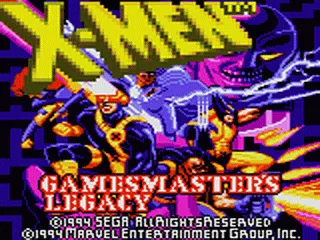 X-Men: GamesMaster's Legacy screenshot
