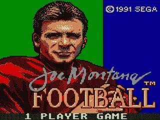 Joe Montana's Football screenshot