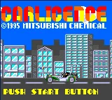 Car Licence title screen