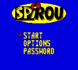 Spirou title screen