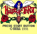 Tarot no Yakata title screen