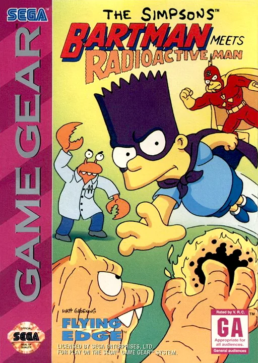 Backdrop artwork for Simpsons, The - Bartman Meets Radioactive Man