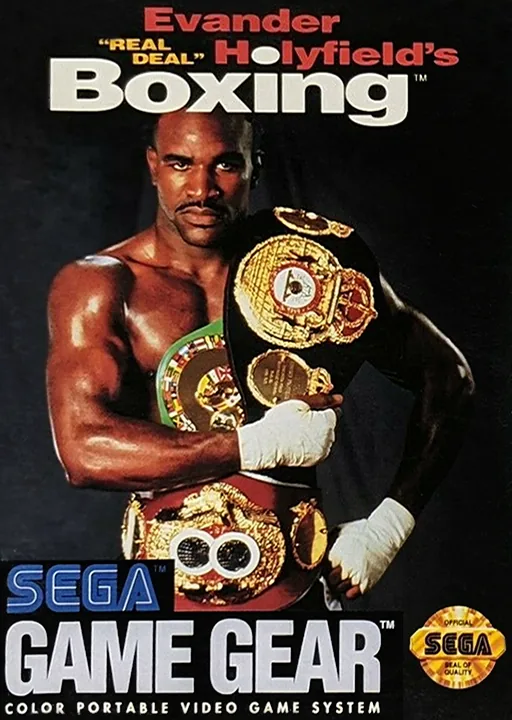 Backdrop artwork for Evander Holyfield's 'Real Deal' Boxing