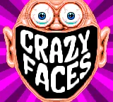 Crazy Faces title screen