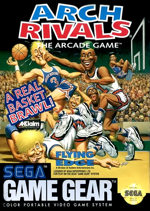 Backdrop artwork for Arch Rivals - The Arcade Game