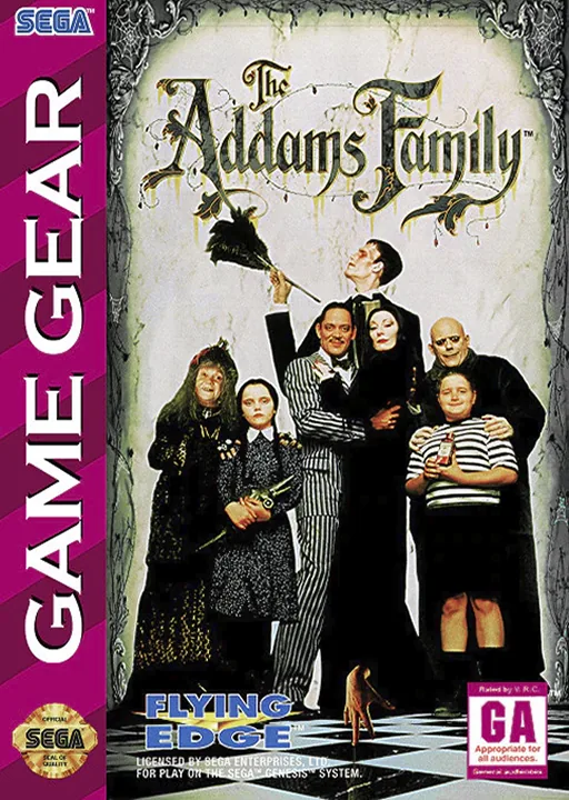 Backdrop artwork for The Addams Family