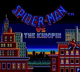 Spider-Man title screen