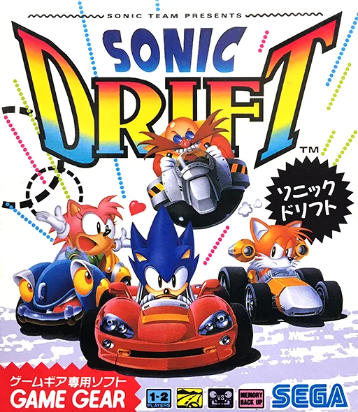 Backdrop artwork for Sonic Drift