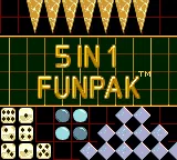 5 in One FunPak title screen