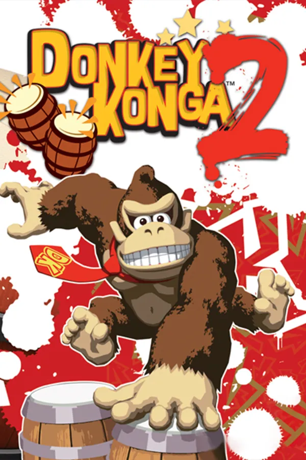 Donkey Konga 2 box art