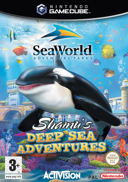 SeaWorld Adventure Parks: Shamu's Deep Sea Adventures box art