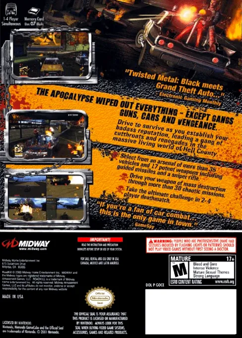RoadKill box back